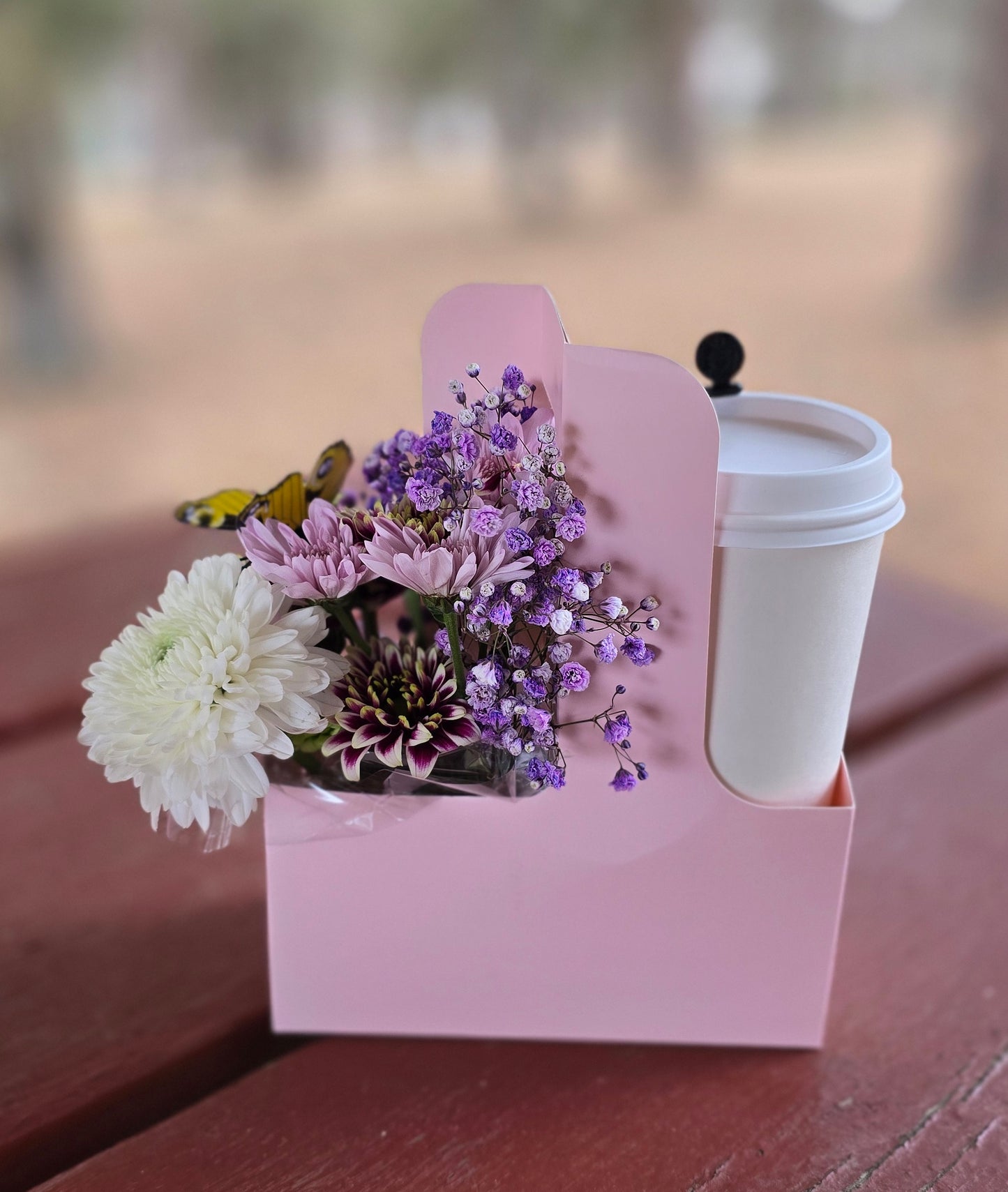 Bouquet w/ 16oz beverage